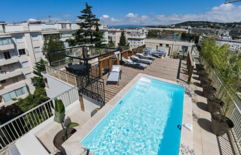 PALM BEACH MAGNIFIQUE  PENTHOUSE T4 DE 115M2 ROOF TOP 176M2