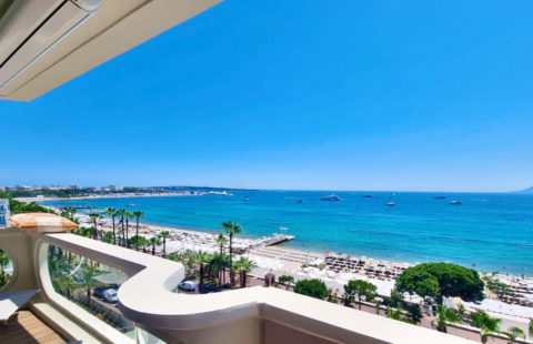 CANNES CROISETTE T4 STANDING 154M2 TERRASSE VUE MER PANORAMIQUE GARAGE